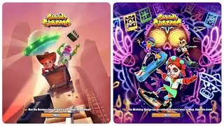 Subway Surfers Hollywood 2024 vs Subway Surfers Mexico Halloween 2025