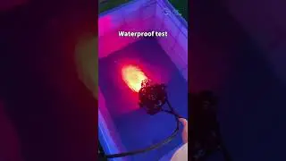 Modular LED Audience Blinder | Waterproof Test Video 💧⚡