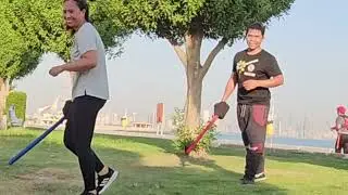 From drills to combat flow. Arnis sparring session shows the beauty of the Art