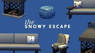 Is SNOWY ESCAPE a good pack for BUILDERS? - BUILD & BUY REVIEW| Sims 4