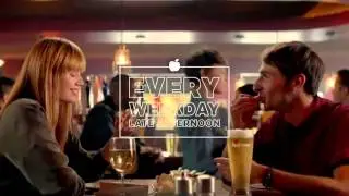 Applebee's Half Price Apps Late Afternoon tv commercial ad 2015 HD &bull; Late Night advert