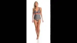 Jag Swimwear Chromatic Geo Racerback Tankini Top | SwimOutlet.com