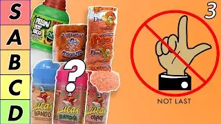 What is the Best Polvo Candy? [Spicy Mexican Candy Tier List Pt. 3 - Polvos]