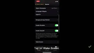 [FIX] Watch not appearing when waking Apple Watch