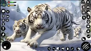 Tiger Family Simulator 3D Offline game #foryou #viralvideo #mobilegame #tarnding #tiger #jangal #