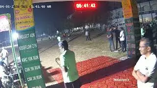 Race Start - Time: 5:37AM - 5:44AM | Mutthu Marathon 2026 | NOVARACE