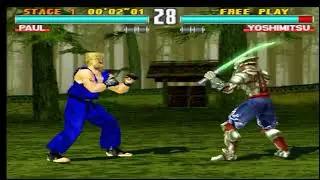 Секретные приемы Блю Пола Феникса в Tekken 3 | Игра Tekken 3