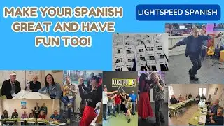 This was SO MUCH FUN! LightSpeed Spanish #learnspanish #spain #nativespanish #funspanish #immersion