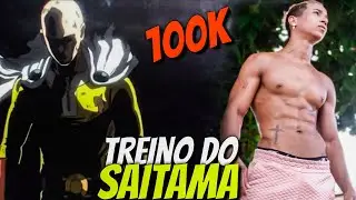FIZ O TREINO DO SAITAMA! Quase Morr#