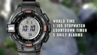 CASIO PROTREK PRG-270 product video