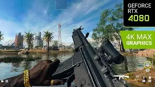 This is RTX 4080 on Warzone 2 with MAX Graphics 4K Native