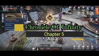 Chronicle of Infinity chapter 5 Games for Android look like this Lets play