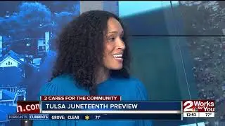 Juneteenth celebration kicks off in downtown Tulsa