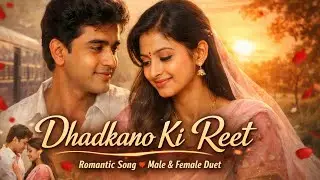 Dhadkano Ki Reet | 90’s Bollywood Romantic Song | Male Female Duet | Retro Love Melody