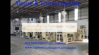 High Speed Pop Up Tissue Cutting Machine