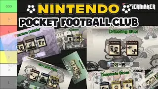 Nintendo Pocket Football Club | Card Combos Tier List