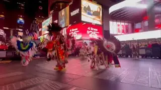 Native Pride Productions performance in Times Square was amazing 