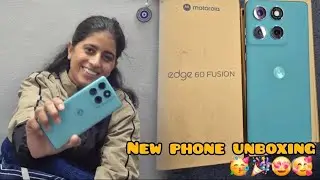 Motorola edge 60 fusion unboxing ✨️ 