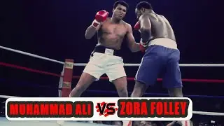 Muhammad Ali vs Zora Folley - Classic HD Fight !