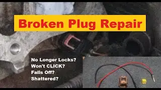 Broken Electrical Plug Repair