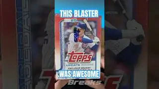 ЛУЧШИЙ БЛАСТЕР ИЗ ВСЕХ! 🤯 Бейсбольные шорты Topps Update Series 2025 года