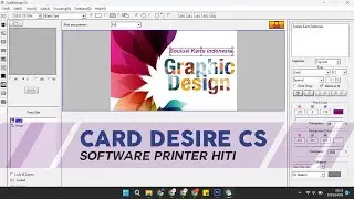 Cara Desain Id Card Menggunakan Software HITI CS200e | Card Desire CS