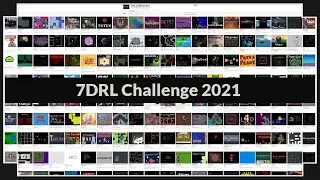 250 New Games - 7DRL Challenge 2021