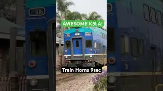 9 SECONDS of GREAT K5LA Train Horns!