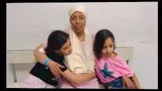 الله ارحمك اختي نادية ، شوفو النظرات اللي كاتشوف فيها بنتها كانها تودعها
