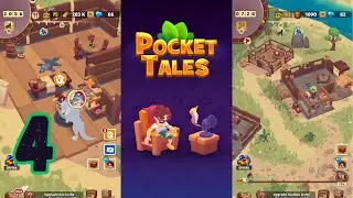 Pocket Tales Construction Frenzy: Workshop & Dorm | Bonfire Upgrade & More | Gameplay Part 4