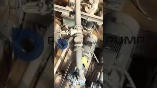 Single Impeller Mechanical Seal High Chromium Alloy Slurry Pump Application Site #slurrypump