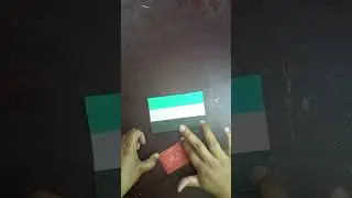 Made the UAE flag with paper & glue ✂️🇦🇪&mdash;A small craft with big pride! | Like, Share & Subscribe!