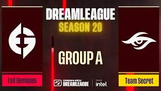 Dota2 - Evil Geniuses vs Team Secret - Game 1 - DreamLeague Season 20 - Group A