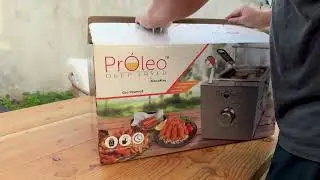 Flame King Proleo Portable Propane Deep Fryer