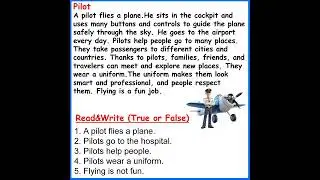 JOBS STORIES  AND ACTIVITIES CARDS - A1 Level - Beginner - #pilot