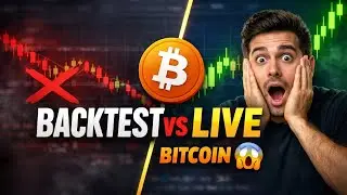 Bitcoin Trading Strategy Backtesting & Forward Testing | Real BTC Results