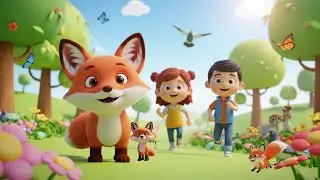 Fox Tail Chase | Fun Animal Adventure for Kids | Toy Land