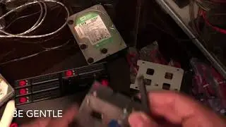 Open Box 📦 & Install A 6X 2.5&rdquo; Hot Swap Bay Into My NAS Server ( Network Attached Storage )