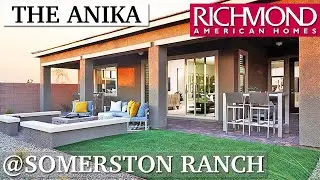 Single Story Homes in Skye Hills / NW Las Vegas - Anika Plan by Richmond American Homes @ Somerston