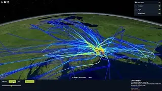 Visualizing 4D Flight Data in the Browser with LuciadRIA