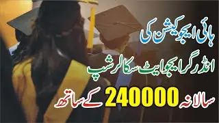 HEC Scholarships Undergraduate Students 2024 - HEC Scholarship 2024 -HEC Need Based Scholarship 2024