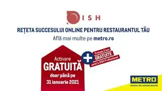 DISH, solutii digitale pentru restaurantul tau