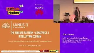 Tim Janus - Let's get interdisciplinary: Rust Design Patterns for Chemical Plants
