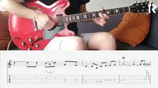 Gary Moore - Empty Rooms Solo with TAB