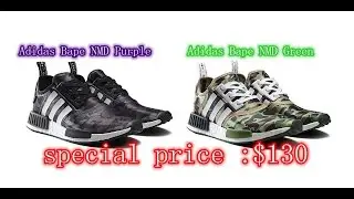 Adidas x Bape NMD Purple HD Review from kicksold.net