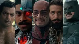 SUPER MANavalan😍 Malluz League | Superman | Batman | Justice league