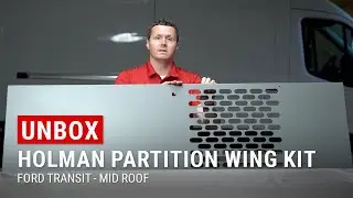 Unboxing Holman Partition Center Panels Kit for Transit & Sprinter Vans