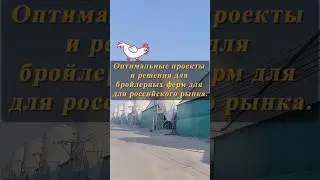 БеларусьПроект на 1,2 млн бройлеров Крупные птицефермы - RETECH Farming  #chickenfarm #chickencage