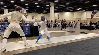 YU Jason VS NUCKLES Caden NAC Cadet Men's Foil DFW USA 2025