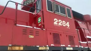 CP GP20C-ECO in Hardisty, on the CPKC Wetaskiwin Sub.